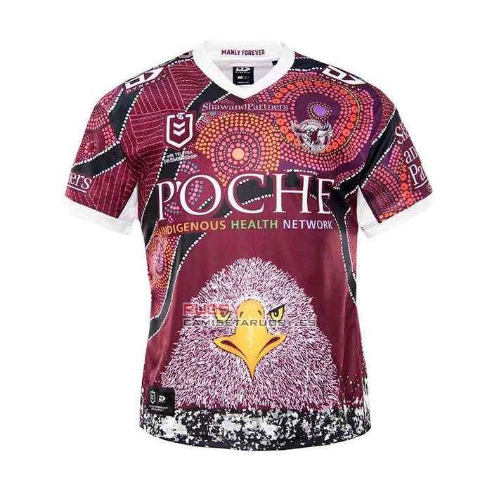 Camiseta Manly Warringah Sea Eagles Rugby 2021 Local